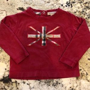 Authentic baby burberry shirt